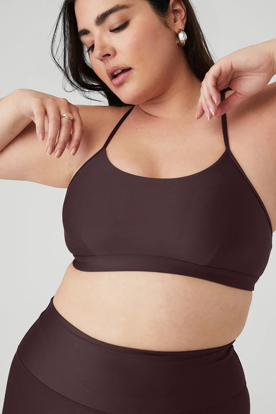 Airlift Intrigue Bra - Raisin