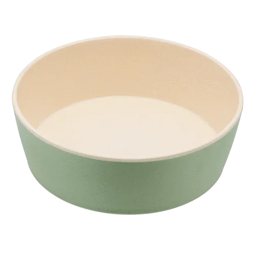 Beco Mint Bamboo Dog Bowl
