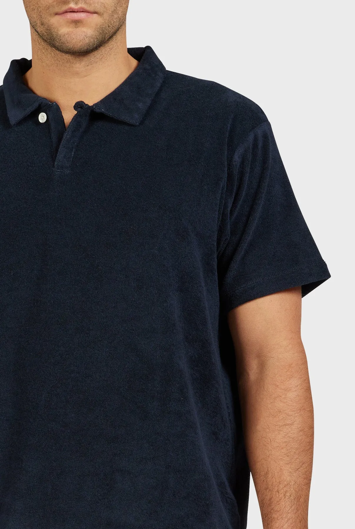 Bond Terry Polo in Navy