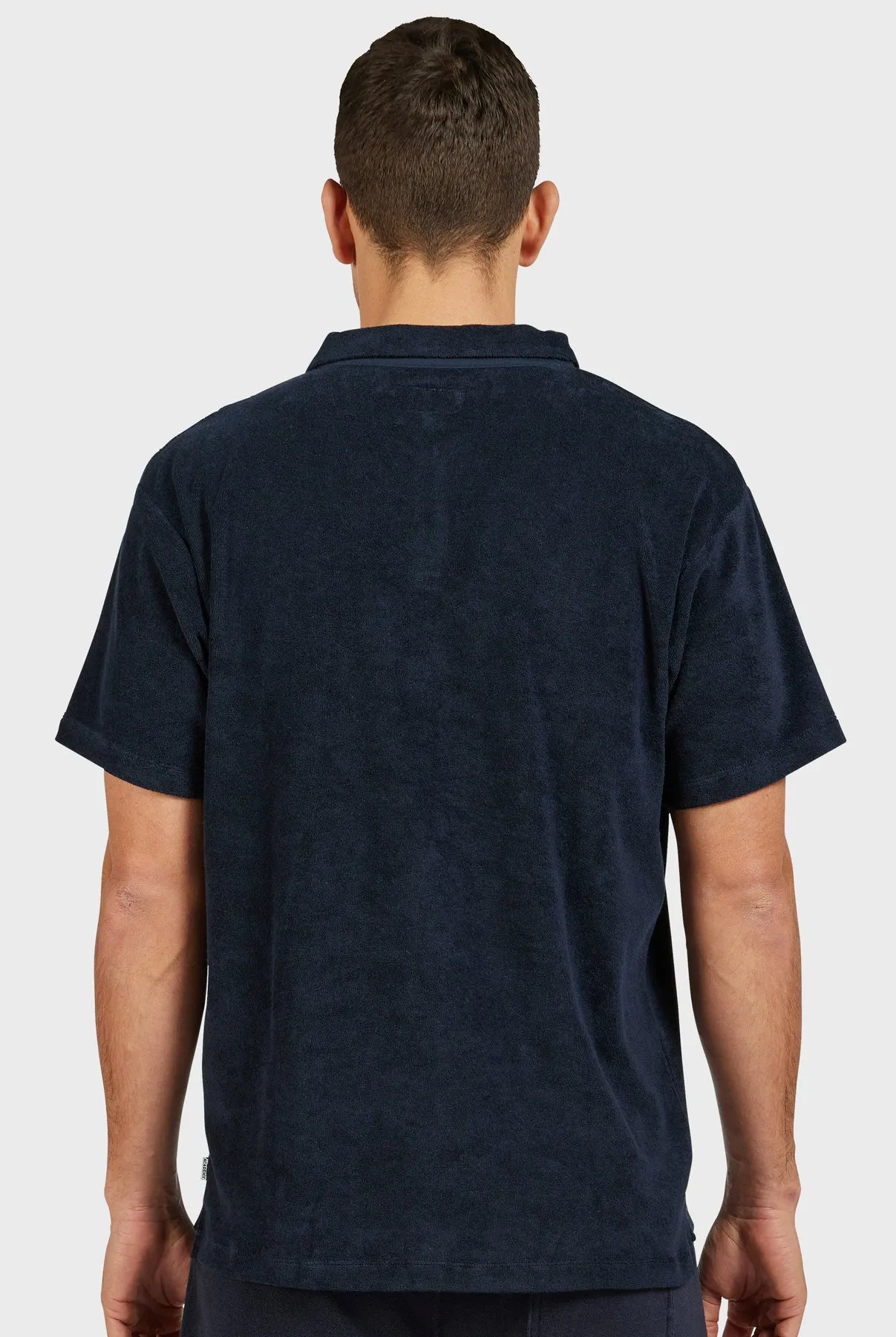 Bond Terry Polo in Navy