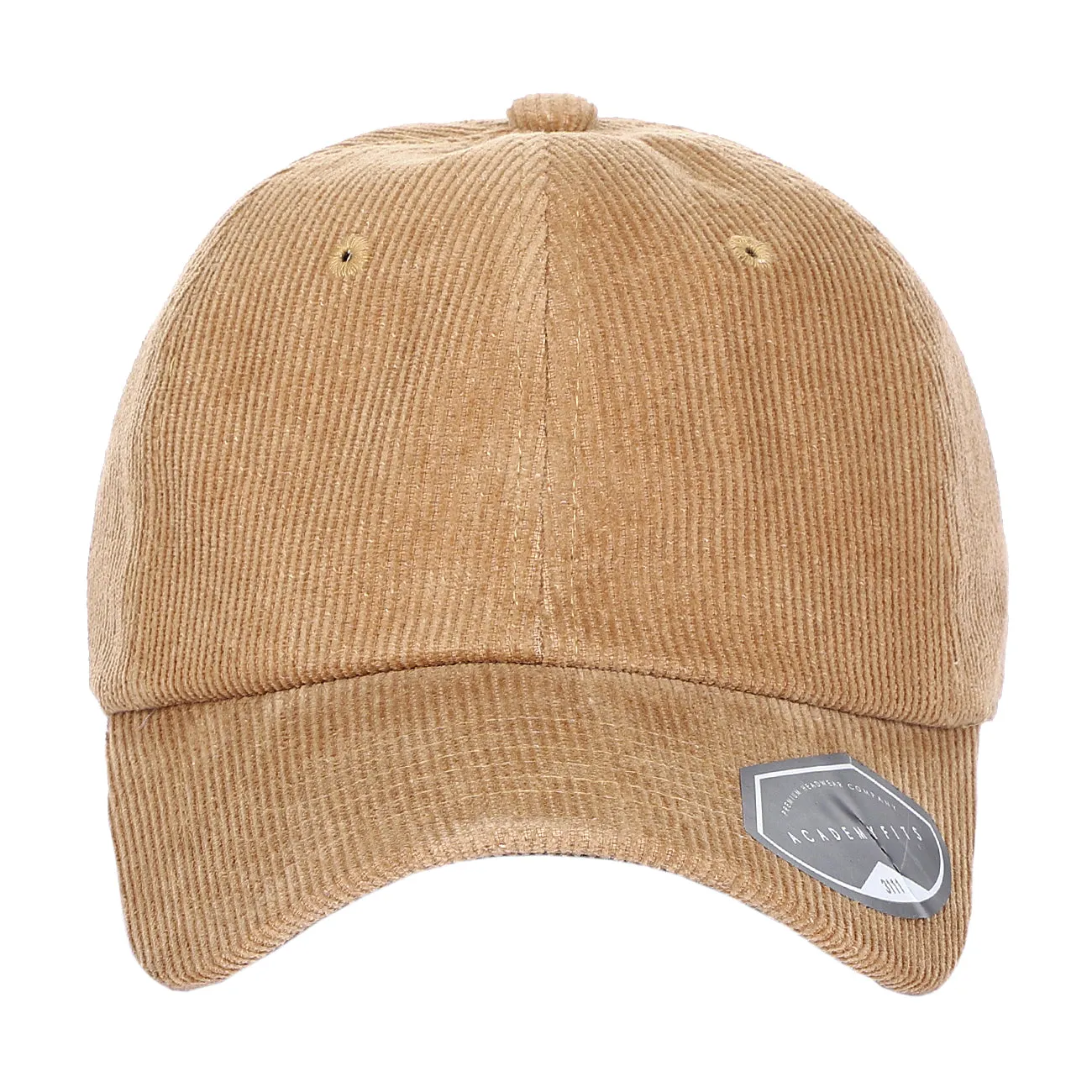 Corduroy Unstructured Curved Bill Adjustable Strapback Dad Hat Cap