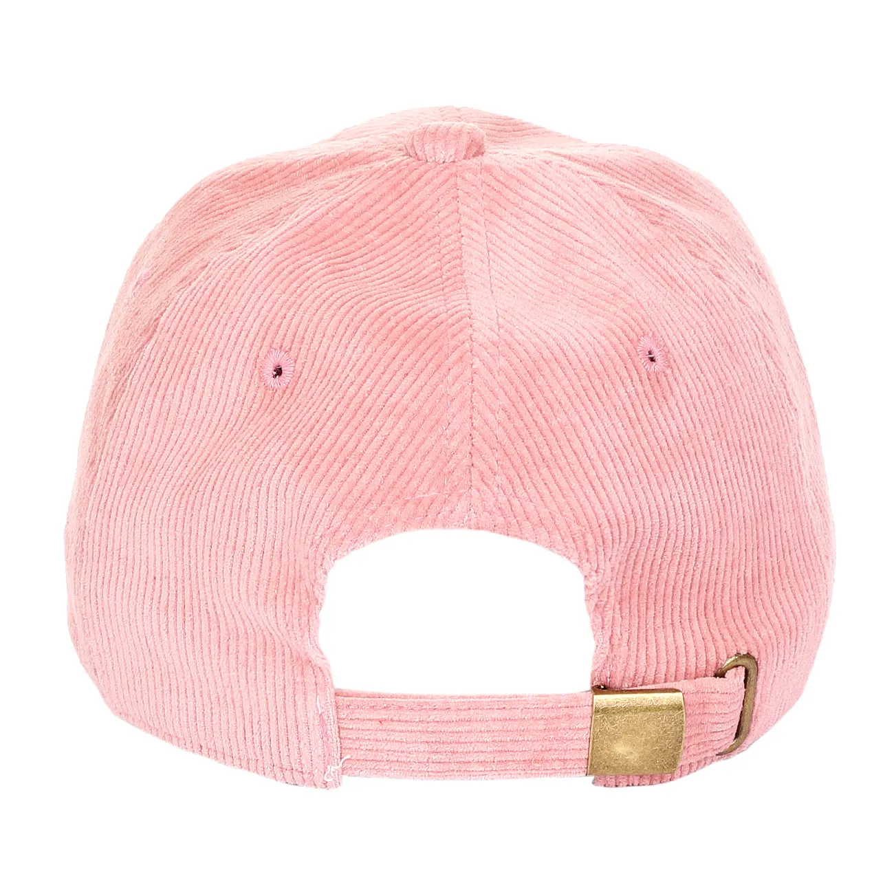 Corduroy Unstructured Curved Bill Adjustable Strapback Dad Hat Cap