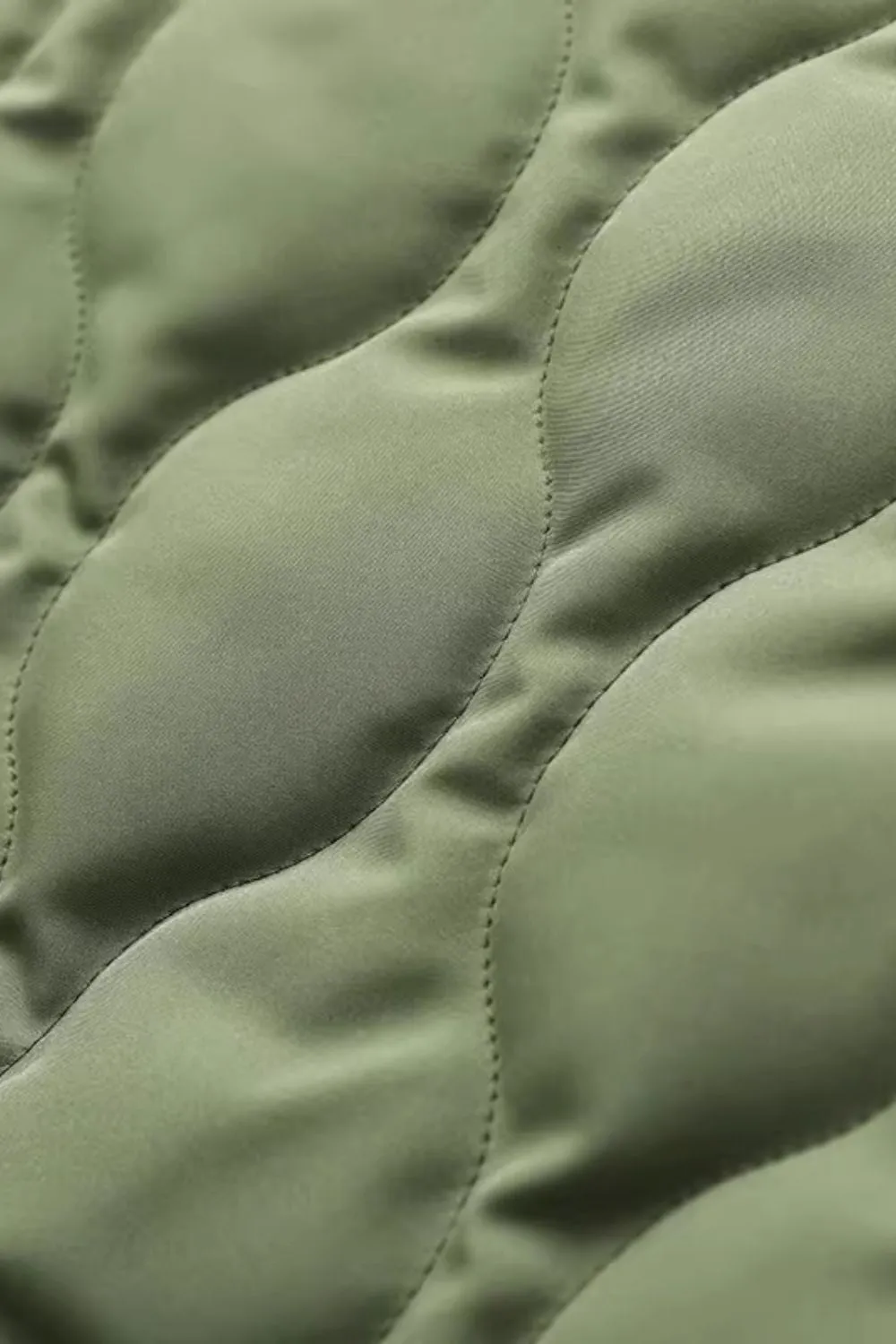 'Eliza' Aviator-Inspired Puffer Jacket（4 color）