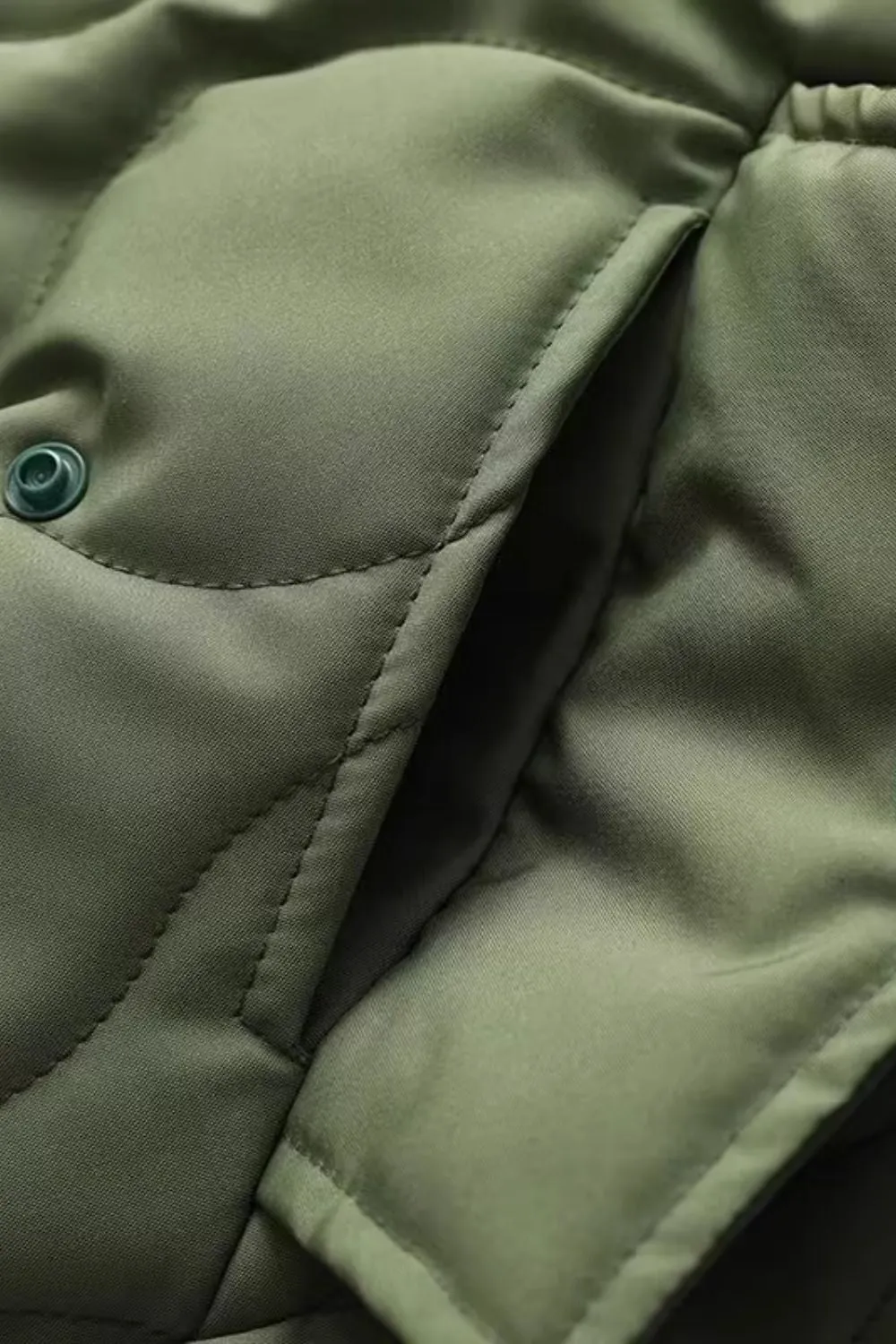 'Eliza' Aviator-Inspired Puffer Jacket（4 color）
