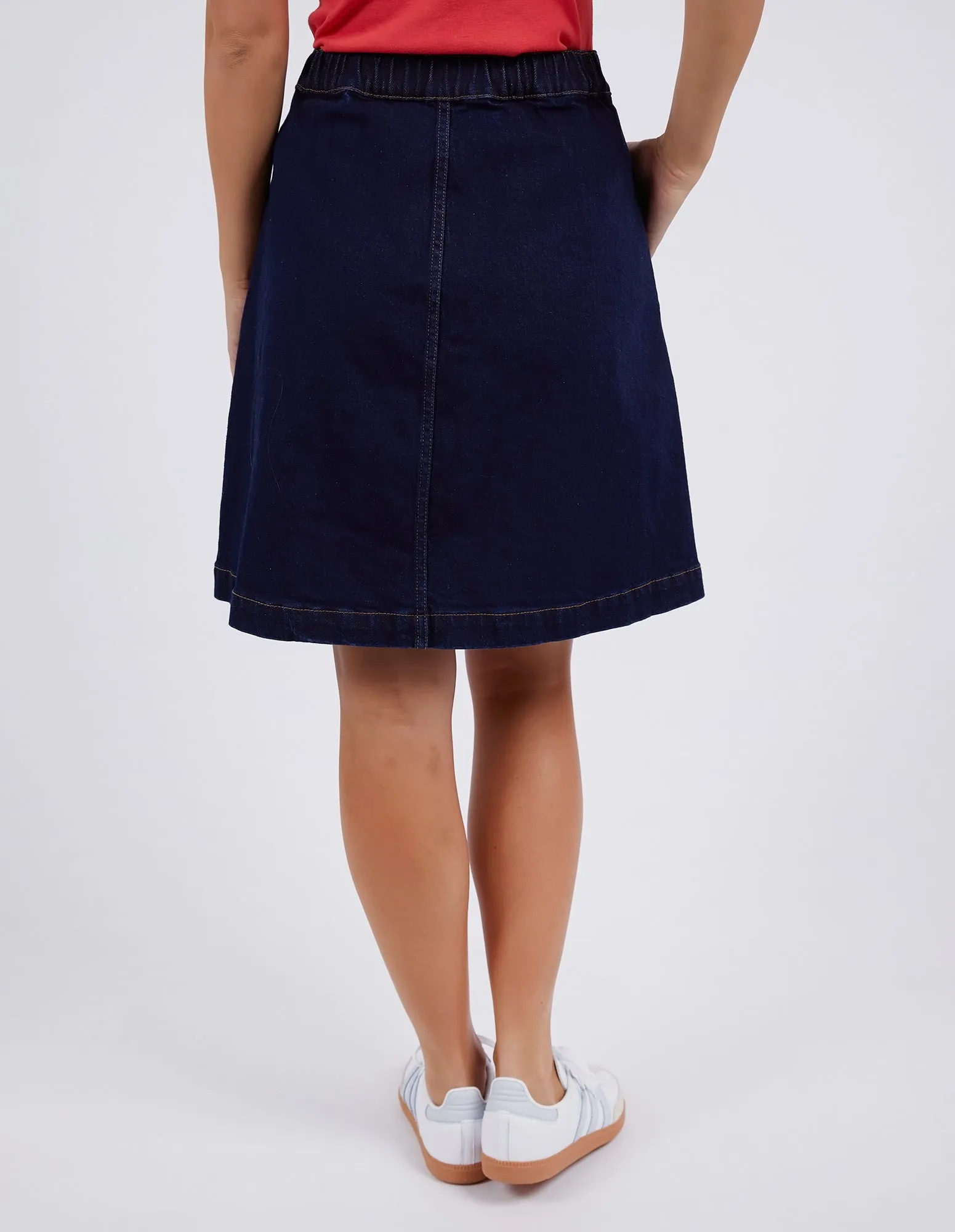Foxwood Amanda Skirt - Indigo Denim