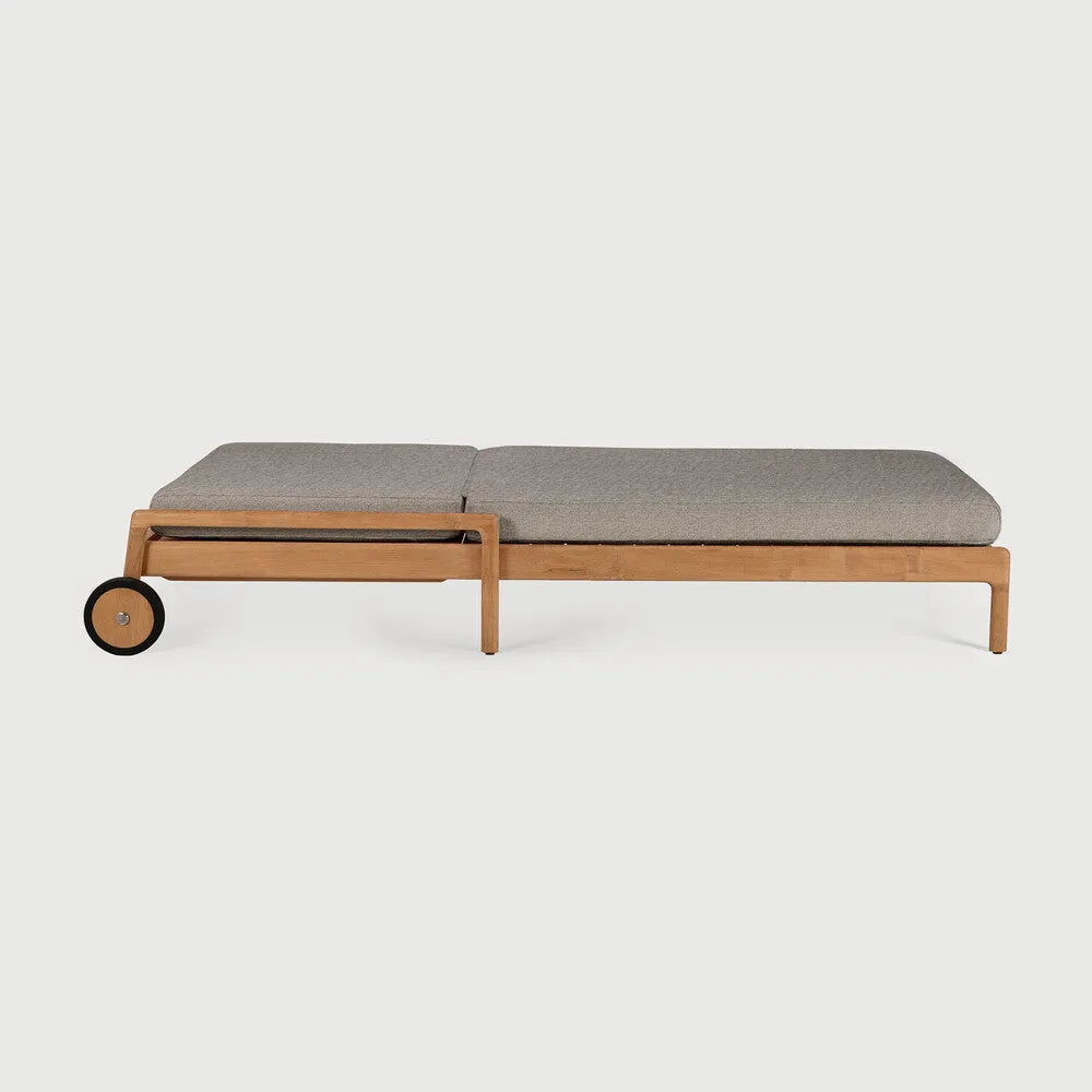 Jack Outdoor Adjustable Lounger - Teak Mocha