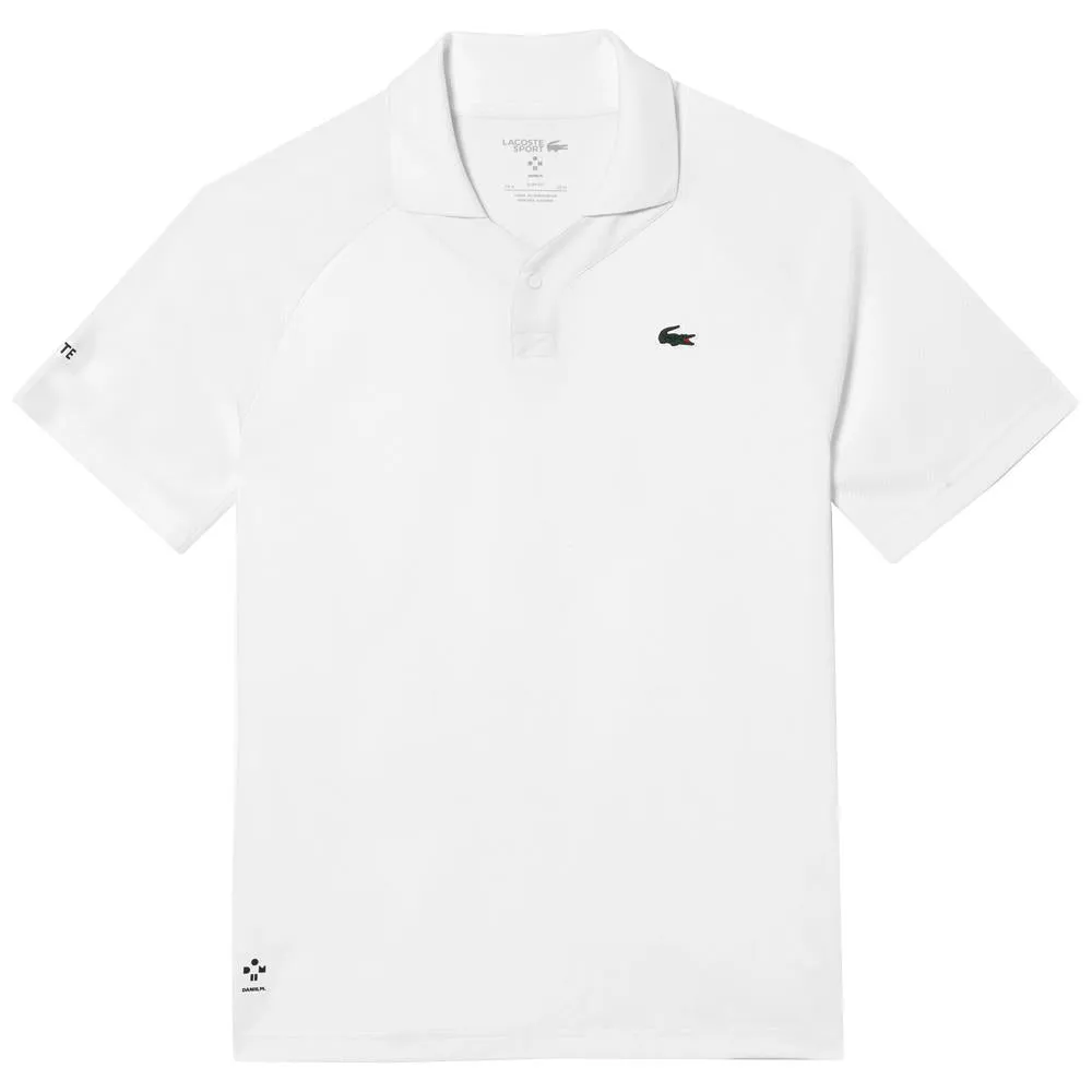 Lacoste Men's Medvedev Ultra-Dry Polo - White