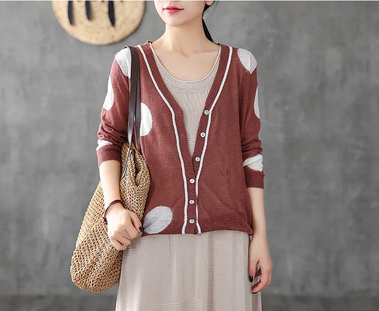 Long Sleeve Summer Women Casual Blouse Cotton Shirts Tops DZA2006133