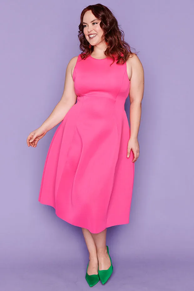 Lucca Hot Pink Party Dress
