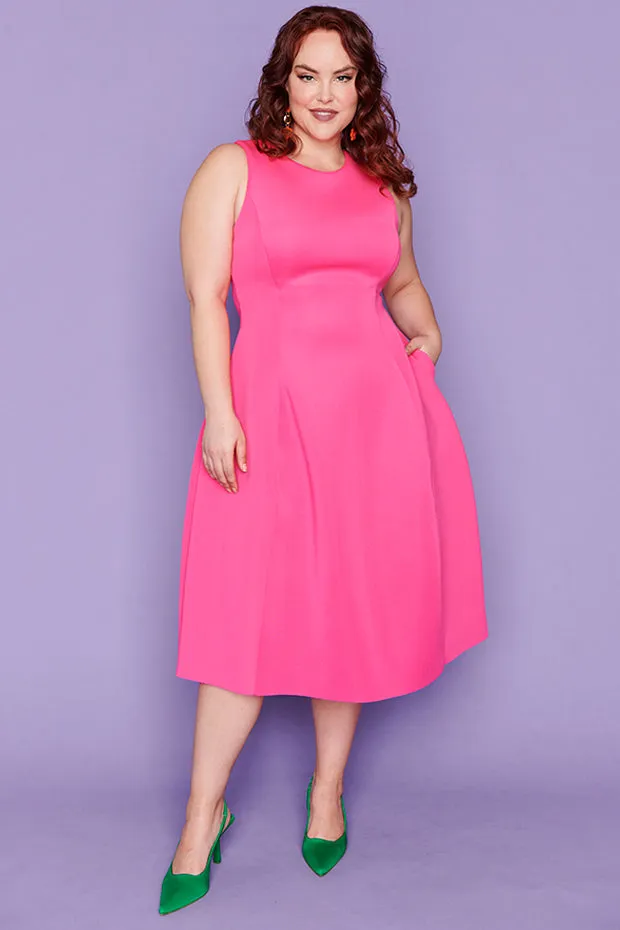 Lucca Hot Pink Party Dress