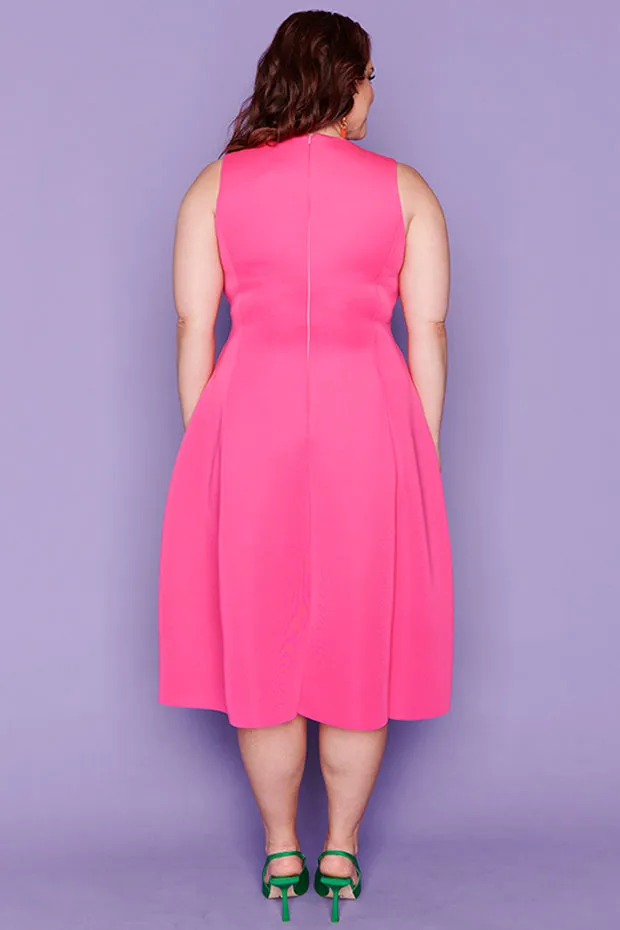 Lucca Hot Pink Party Dress