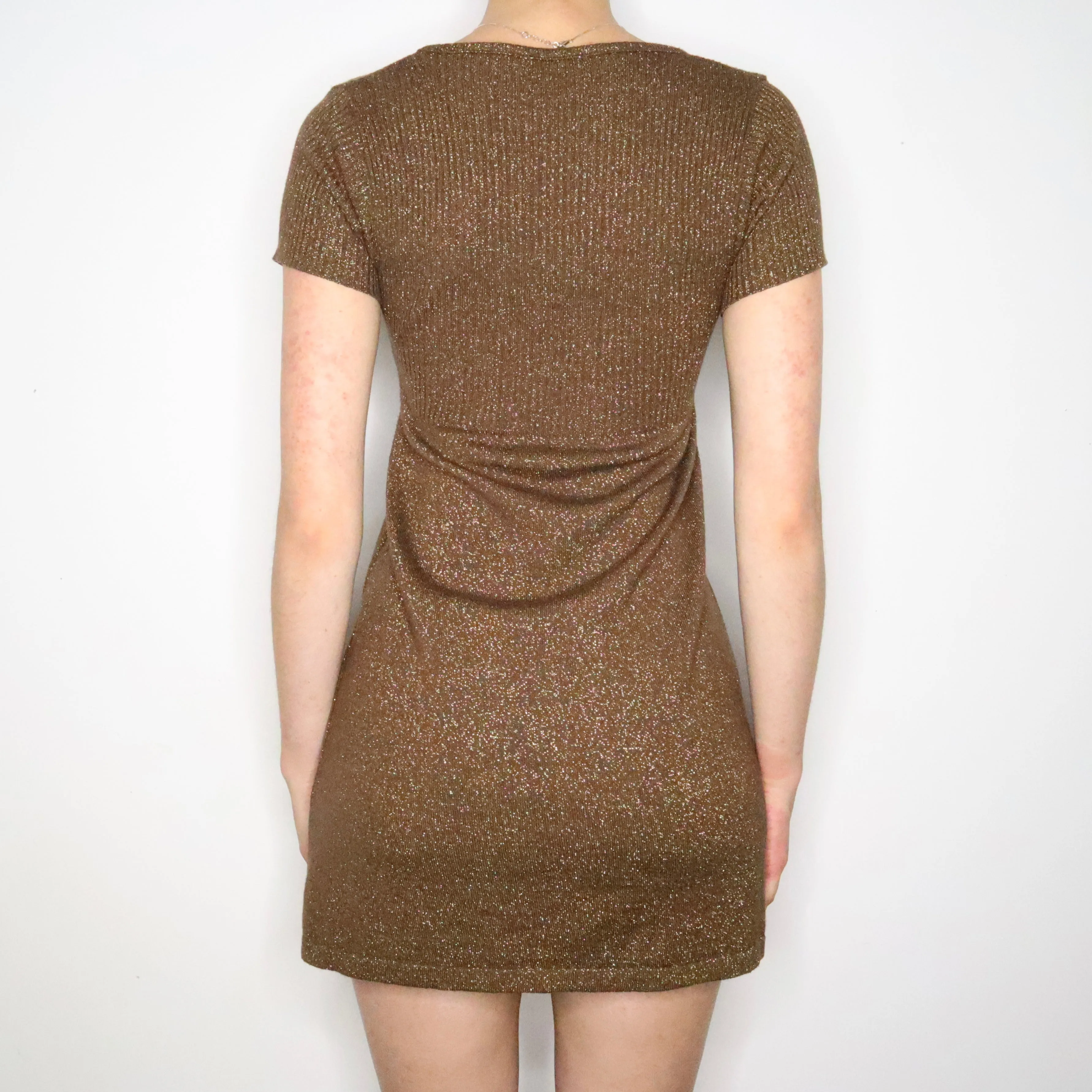 Morgan De Toi Babydoll Sweater Dress (Small)