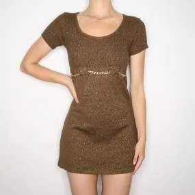 Morgan De Toi Babydoll Sweater Dress (Small)