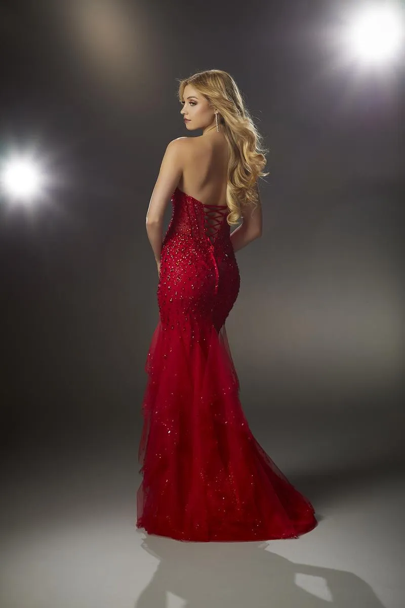 Morilee Fit and Flare Prom Dress 48027