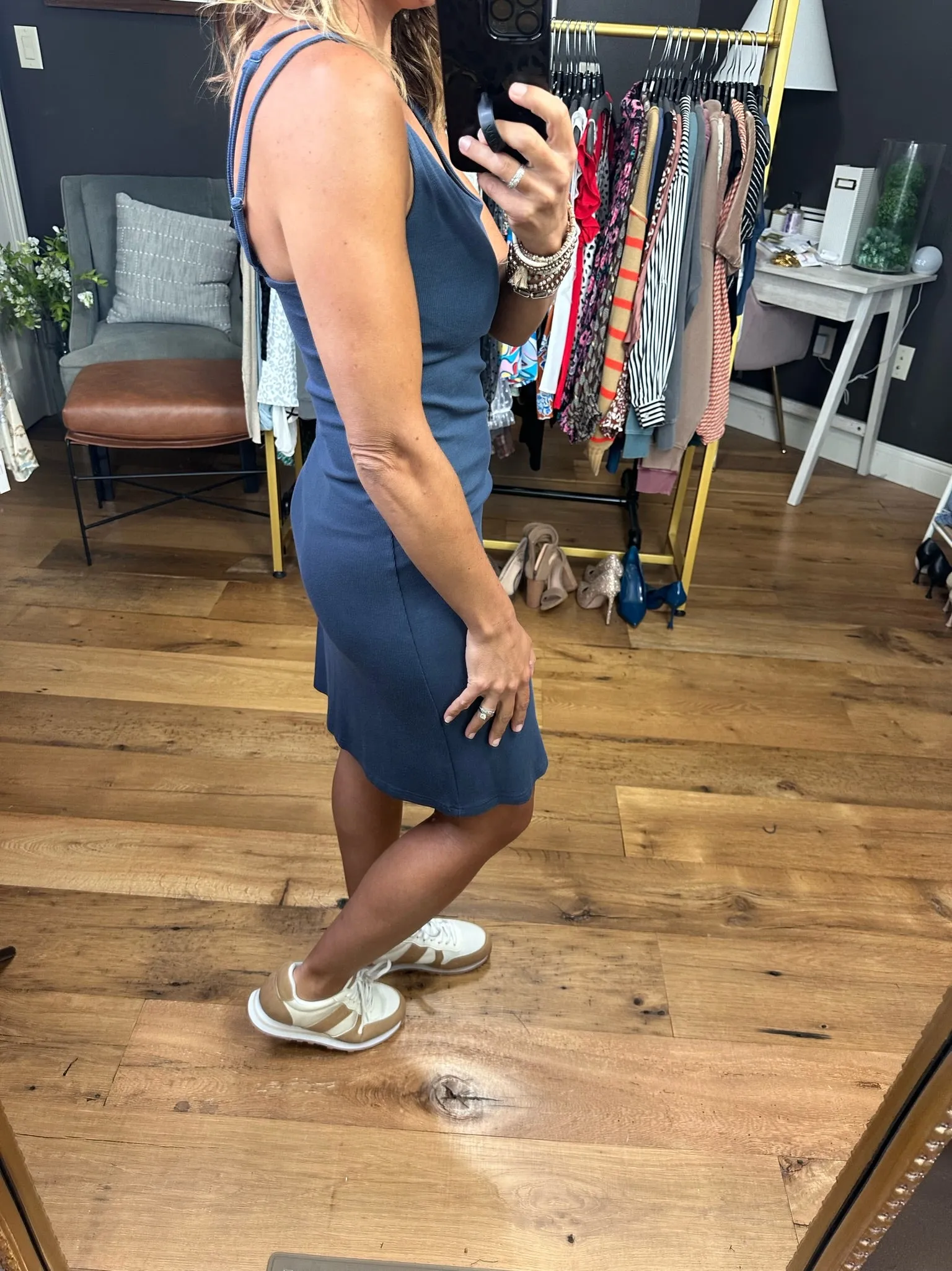 My Way Of Telling You Fitted Scoop Neck Dress - Multiple Options