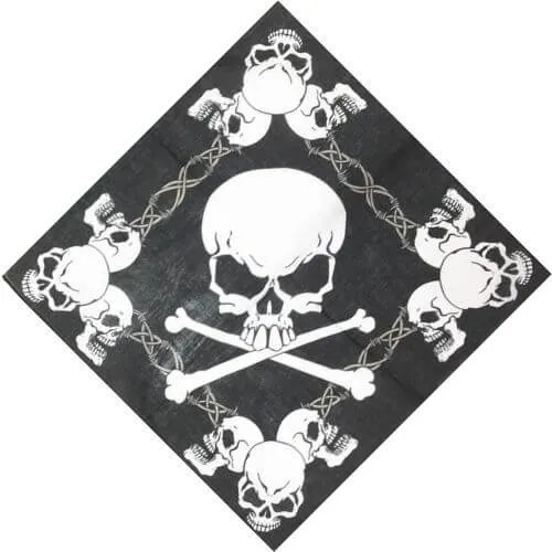 Skull and Crossbones Bandana