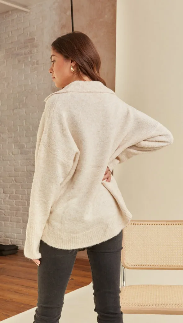 VERONIKA SWEATER - IVORY