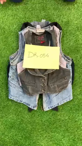 Vintage Denim Vest (DR-054)