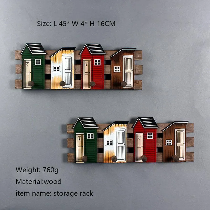 Vintage Retro House Coat Hanger